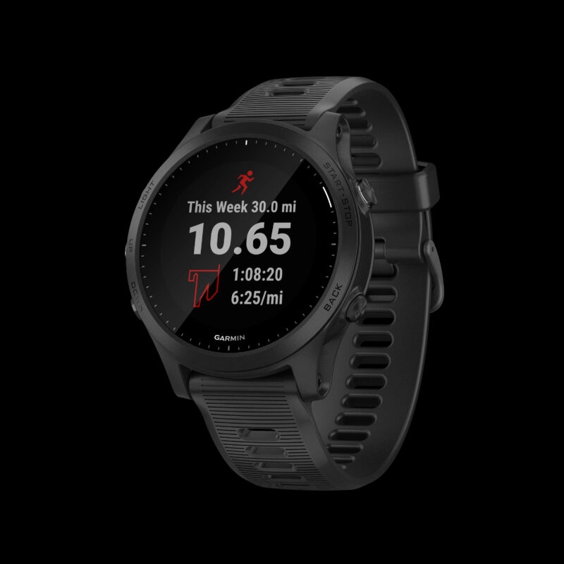 Forerunner® 945 GPS Running Smartwatch in Black