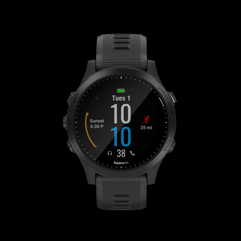 Forerunner® 945 GPS Running Smartwatch in Black