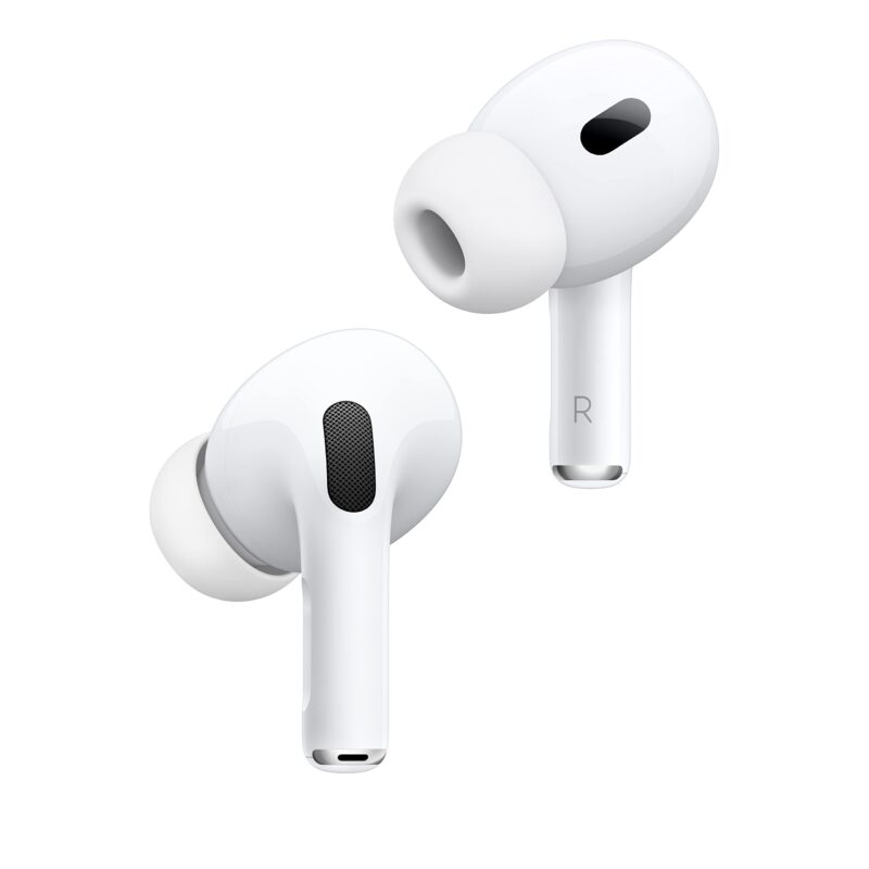 【COD Available】Apple AirPods Pro 2 Wireless Earbuds, Active Noise Cancellation, Hearing Aid Feature, Bluetooth Headphones, Transparency, Personalized Spatial Audio, High-Fidelity Sound, H2 Chip, USB-C Charging