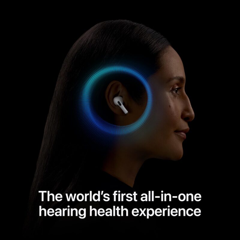 【COD Available】Apple AirPods Pro 2 Wireless Earbuds, Active Noise Cancellation, Hearing Aid Feature, Bluetooth Headphones, Transparency, Personalized Spatial Audio, High-Fidelity Sound, H2 Chip, USB-C Charging