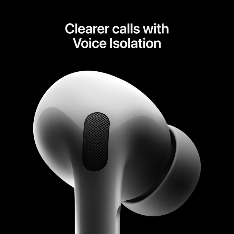 【COD Available】Apple AirPods Pro 2 Wireless Earbuds, Active Noise Cancellation, Hearing Aid Feature, Bluetooth Headphones, Transparency, Personalized Spatial Audio, High-Fidelity Sound, H2 Chip, USB-C Charging